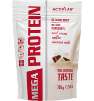 ACTIVLAB Mega protein Banana with Chocolate, bananų ir šokolado skonio milteliai, 700 g