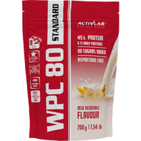 ACTIVLAB WPC 80 Standart Banana, bananų skonio milteliai, 700 g