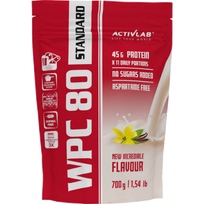ACTIVLAB WPC 80 Standart Vanilla, vanilės skonio milteliai, 700 g