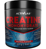 ACTIVLAB Creatine Monohydrate Neutral milteliai, 300 g