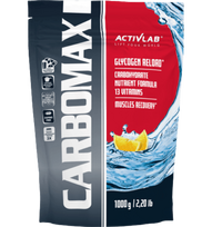 ACTIVLAB CarboMax Dynamic Lemon, citrinų skonio milteliai, 1000 g