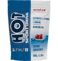 ACTIVLAB HOT SPORT DRINK Cherry milteliai, 1000 g