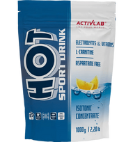 ACTIVLAB HOT SPORT DRINK Lemon milteliai, 1000 g