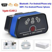 Vgate iCar2 obd2 bluetooth skaitytuvas ELM327 V2.2 obd 2 wifi icar 2 automobilių įrankiai elm 327, skirtas Android/PC/IOS kodų skaitytuvui ICAR2 Bluetooth