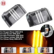 LED Dynamic Amber Side Mirror Turn Signal Lights for Fiat Ducato Citroen Jumper Relay Peugeot Boxer RAM Promaster Car Styling