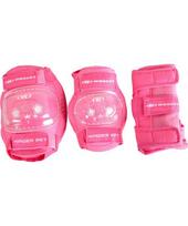 Apsaugų rinkinys Worker Kinder 6 vnt. - Pink
