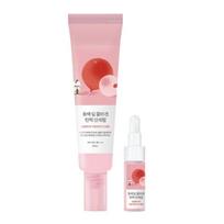 ROUND LAB Kamelijų giluminio kolageno stangrinantis apsauginis serumas nuo saulės SPF50+ PA++++ Specialus rinkinys (50ml + 7ml) 1