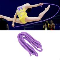 Ritminės gimnastikos šokdynė 118 colių Profesionali meno treniruočių šuoliams 1 cm skersmens, skirta Violet