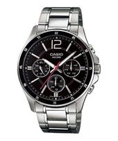 CASIO COLLECTION MULTIFUNCTION CALENDAR - BLACK MTP-1374D-1AVDF