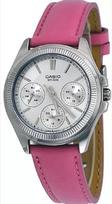 CASIO COLLECTION LADY MULTIFUNCTION LEATHER - SILVER LTP-2088L-4AVDF