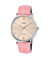 CASIO COLLECTION MINIMAL, LEATHER - ANTIQUE PINK LTP-VT01L-4BUDF