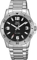 Q&Q SUPERIOR GENT DIVER DATE S372J205Y