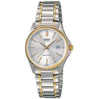 CASIO COLLECTION modelis LADY DATE STEEL-GOLD - ARGENTÈE GOLD INDEXES