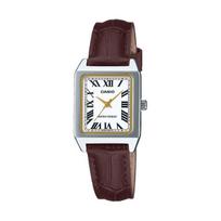 CASIO COLLECTION modelis TANK, LEATHER - WHITE