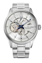 Orient Star Automatinis Modernus Skeletas Pagamintas su Baltu RK-AV0137S Vyriškas Laikrodis, Dizainas, Mechaninis, Japonija, 2 Metų Gamintojo Garantija, balta