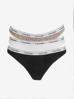 CALVIN KLEIN UNDERWEAR Moteriškos kelnaitės, 3 vnt. BIKINI