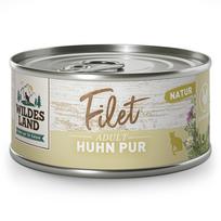 WILDES LAND Filet konservai katėms su vištienos filė 80 g