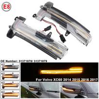 Dinaminis šoninio veidrodėlio posūkio signalas, skirtas Volvo XC60 2014 2015 2016 2017 m., LED posūkio signalo indikatorius
