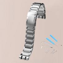 22 titano lydinio laikrodžio apyrankė vyriški priedai Įgaubta ir išgaubta jungtis apyrankė laikrodžio apyrankė Tissot T-Race serijai T115417A 22mm sidabras