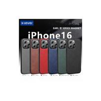 Dėklas X-Level 'Earl III Collection' skirtas Apple iPhone 16 Pro Max tamsiai žalias
