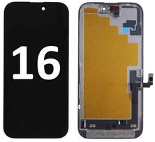 Apple iPhone 16 ekranas : Kokybė - Soft OLED, Tarpinė  (klijai) - Pridėti (+3€)