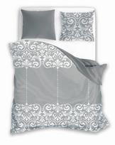 Medvilninė patalynė 160x200 Glamour Ornament Ash, Medvilninė patalynė 160x200 Glamour Ornament Ash