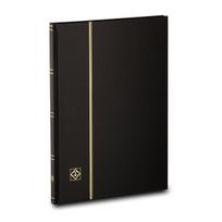 Albumas pašto ženklams „Leuchtturm Basic LS 4/8“, A4, 16 juodų puslapių, juodas