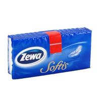 Vienkartinės nosinaitės ZEWA Softis, 4 sluok., 1 vnt.