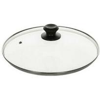 Stiklinis dangtis su metaliniu apvadu 24cm / 12