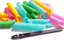 Spiraliniai plaukų suktukai Magic Leverag Curlers Loki Maxi