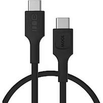 Green Cell Kabelis Green Cell PowerFlex Fast Charging USB Type-C Male - USB Type-C Male 100W Black 2m KABGC100PF200PB