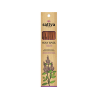 Natūralūs indiški smilkalai „Tulsi“ – SATTVA (15 vnt., 30 g)