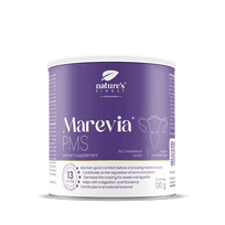 NATURE'S FINEST MAREVIA PMS Priešmenstruaciniam ciklui skirtas mišinys su magniu, B6, ramunėlėmis ir skaistminu