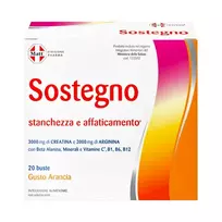 MATT DIVISIONE PHARMA Sostegno, maisto papildas energijos apykaitai palaikyti, 20 pakelių