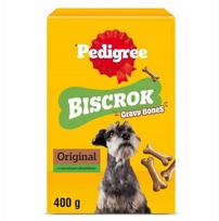 PEDIGREE Biscrok Gravy Bones šunų skanėstai sausainiai 400 g
