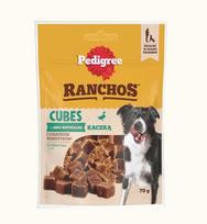 PEDIGREE® Ranchos™ kubeliai su ančių mėsa 70 g