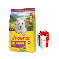 JOSERA Mini Junior Duck & Salmon 3kg + Staigmena Šunui