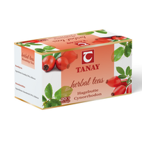 Erškėtuogių su Hibiscus arbata TANAY pakeliais, 20 x 1,5g