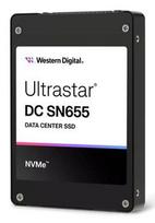 SSD|WESTERN DIGITAL|SSD series Ultrastar DC SN655|3.84TB|PCIe Gen4|NVMe|NAND flash technology TLC|Write speed 2600MBytes/sec|Read speed 6800MBytes/sec|Form Factor U.3|MTBF 25000000 hours|0TS2461