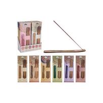 Smilkalai su laikikliu INCENSE STICKS, 20 vnt., 6 rūšys