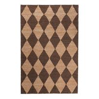 Rankų darbo rudos spalvos/natūralios spalvos kilimas iš džiuto mišinio 160x230 cm Effie Diamond – Flair Rugs
