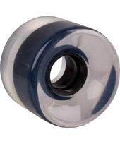 Mini riedlentės skaidrus ratukas 60x45 mm - Black
