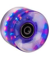 Mini riedlentės LED ratukas 60 x 45 mm ABEC7 - Dark Purple
