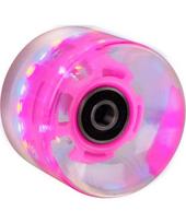 Mini riedlentės LED ratukas 60 x 45 mm ABEC7 - Purple