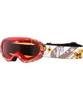Vaikiški slidinėjimo akiniai Worker Doyle Black UV S2 - Red and Graphics