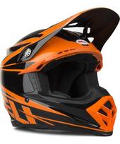 Motokroso šalmas BELL Moto-9 (Infrared Intake) - Orange-black