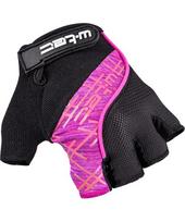 Dviratininko pirštinės W-TEC Karolea - Black-Violet-Pink