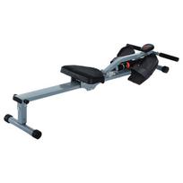 Iklaujamasis irklavimo treniruoklis su LCD ekranu, iki 100 kg, pilkas
