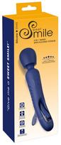 Sweet Smile Smile 2in1 Wand with flicking vibruojantis masažuoklis