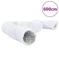 Ortakis, aliuminis ir PVC, 6m, 12,5cm skersmens, izoliuotas